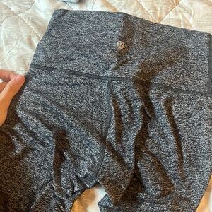 Grey lululemon leggings size 4